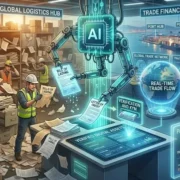 Algoy.com: AI in Banking and FinTech insight - Banker working on AI
